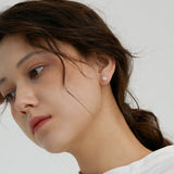 Halo Pavé Stud Earrings