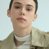 Teardrop Cut Stud Earrings