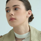 Teardrop Cut Stud Earrings