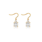 Duo Sparkle Drop Earrings