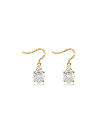 Duo Sparkle Drop Earrings - Grace Studio