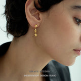 Twinkle Star Drop Earrings