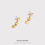 Twinkle Star Drop Earrings