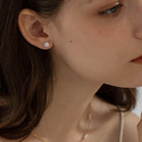 Classic Pearl Stud Earrings