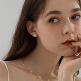 Classic Pearl Stud Earrings