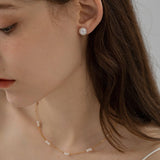 Classic Pearl Stud Earrings