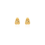 Sculpted Fold Stud Earrings