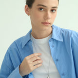 Dual-Tone Mini Twist Stud Earrings