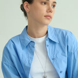 Dual-Tone Mini Twist Stud Earrings
