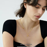 Asymmetrical Heart Charm Necklace