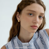 Swirl Shell Stud Earrings
