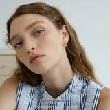Swirl Shell Stud Earrings