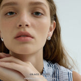 Swirl Shell Stud Earrings