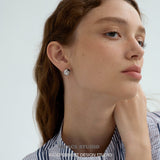 Swirl Shell Stud Earrings