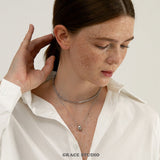 Minimalist Droplet Pendant Necklace