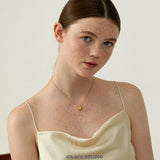 Minimalist Droplet Pendant Necklace