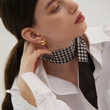 Sculptural Dome Clip Earrings