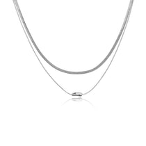 Lustre Flow Double-Layer Pebble Necklace - Grace Studio