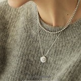 Radiant Sun Medallion Pendant Necklace