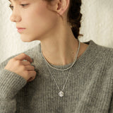 Radiant Sun Medallion Pendant Necklace