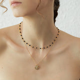 Radiant Sun Medallion Pendant Necklace