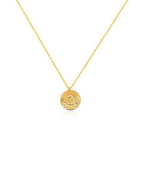 Radiant Sun Medallion Pendant Necklace - Grace Studio