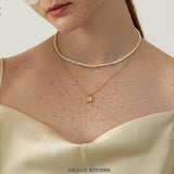Heart Lock Pendant Necklace