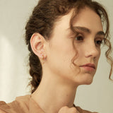 North Star Mismatch Hoop Earrings