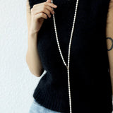 Long Freshwater Pearl Necklace
