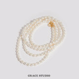Long Freshwater Pearl Necklace