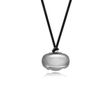 Polished Box Charm Cord Necklace