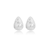 Textured Teardrop Stud Earrings