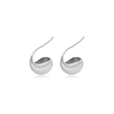 Sculptural Teardrop Sculptural Hook Earrings