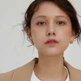 Twisted Ridge Mini Hoop Earrings