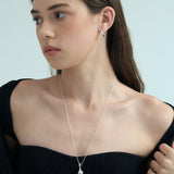 Sculpted Flask Pendant Necklace