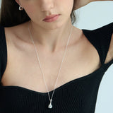 Sculpted Flask Pendant Necklace