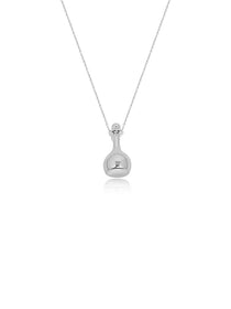 Sculpted Flask Pendant Necklace - Grace Studio