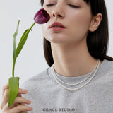 Petite Pearl Bead Necklace