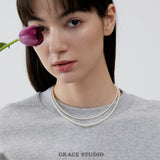 Petite Pearl Bead Necklace