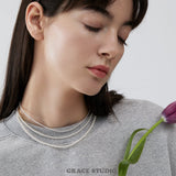 Petite Pearl Bead Necklace