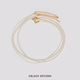 Petite Pearl Bead Necklace
