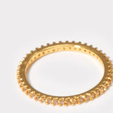 Paved Band Ring Set
