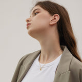 Polished Sphere Pendant Necklace