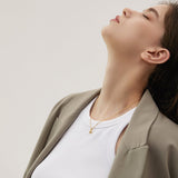 Polished Sphere Pendant Necklace