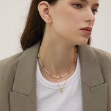 Polished Sphere Pendant Necklace