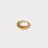 Sculpted Twist Chunky Ring