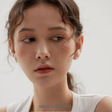 Petite Pearl Cluster Stud Earrings