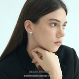 Brushed Heart Huggie Earrings