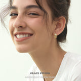 Vibrant Gemstone Mini Hoop Earrings