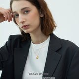 Gem Dot Palette Pendant Necklace